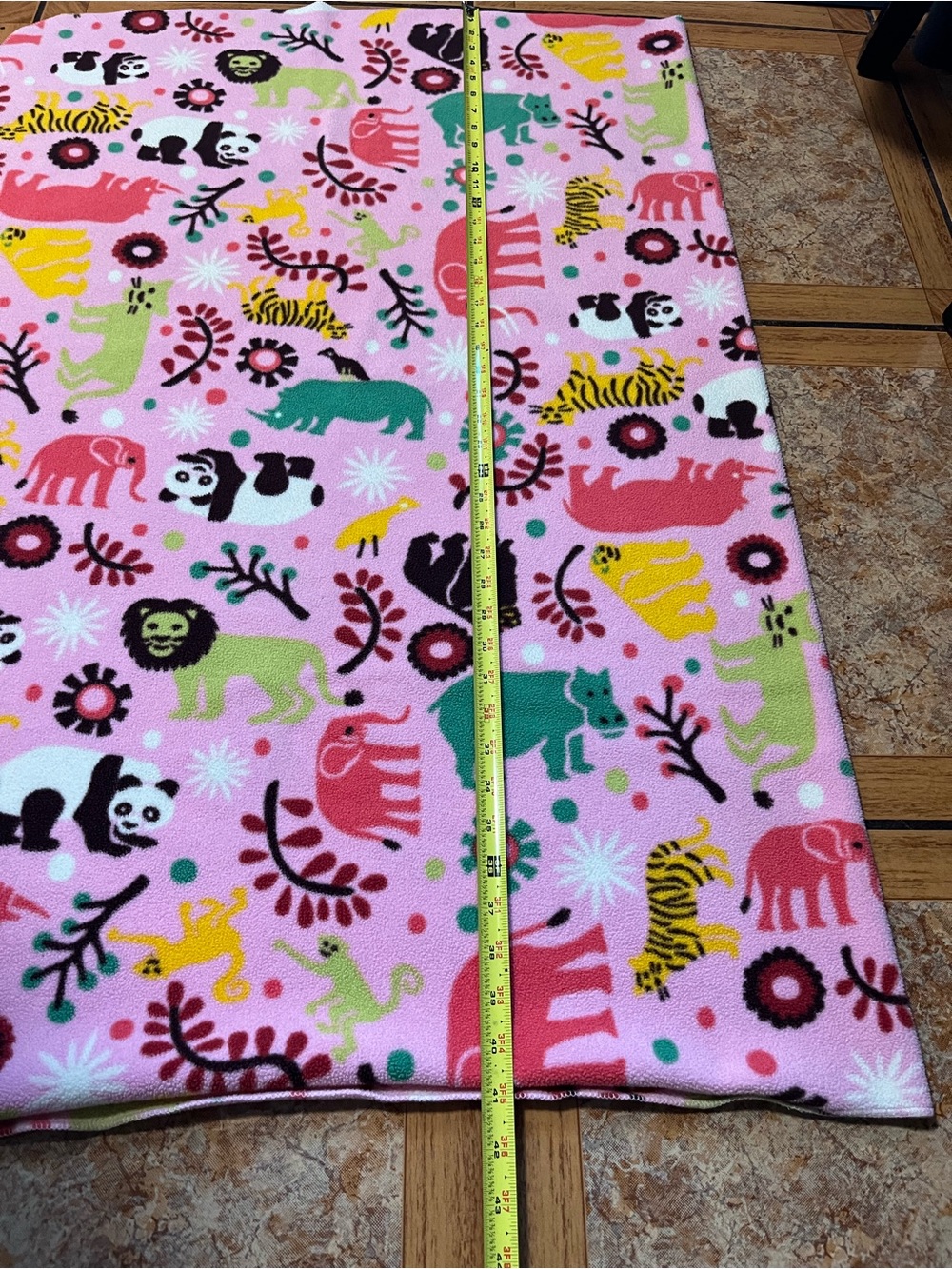Patagonia Synchilla Rare Blanket Throw Vintage Fleece Pink Safari